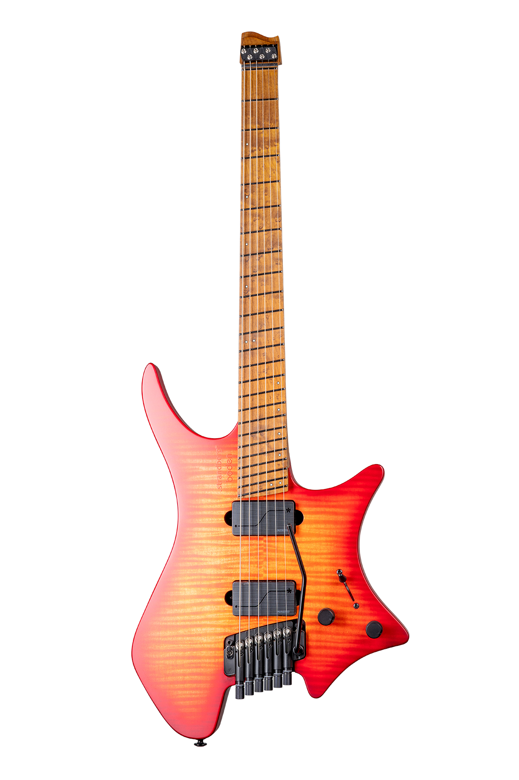 Sunset Coral Burst Satin
